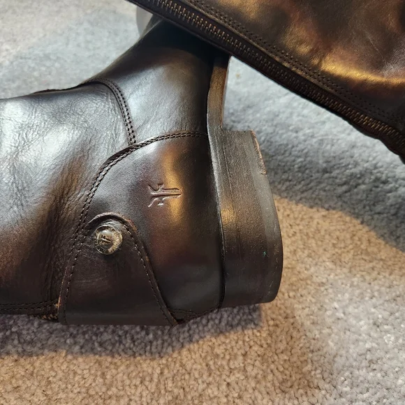 Frye Melissa Button Back Zip women's boot - Picture 4 of 13